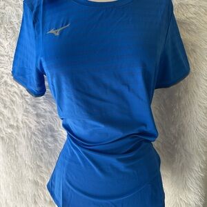 Mizuno Women's Blue Athletic Top New